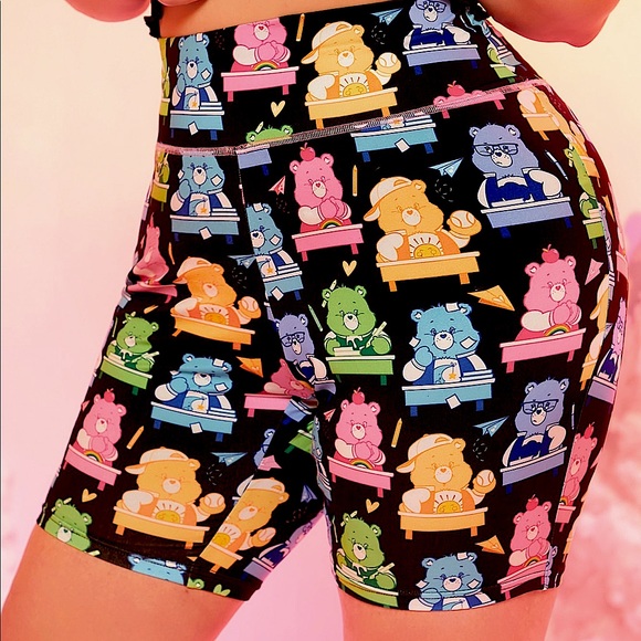Shein X Care Bears Biker Shorts sizeXL or 12 - Picture 1 of 7